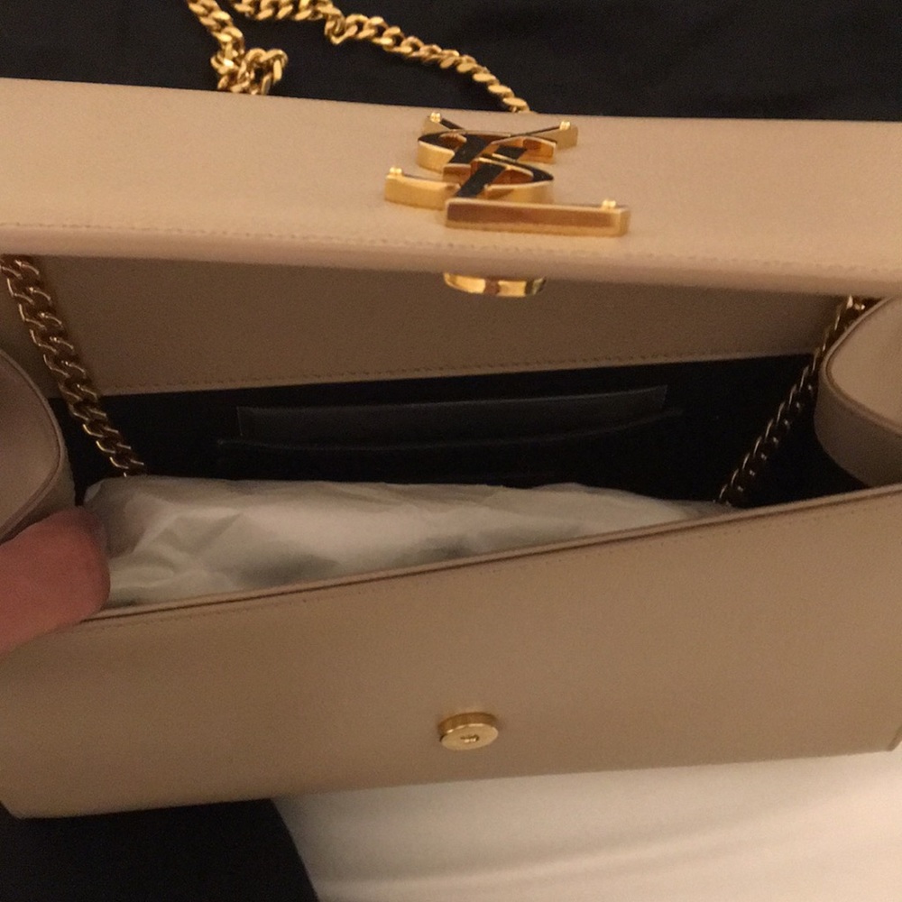 ✨🏆HP🏆✨YSL Saint Laurent Kate Medium Shoulder Bag - Picture 4 of 10